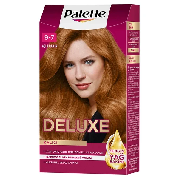 Palette Deluxe 9.7 Açık Bakır Saç Boyası - Görsel 6