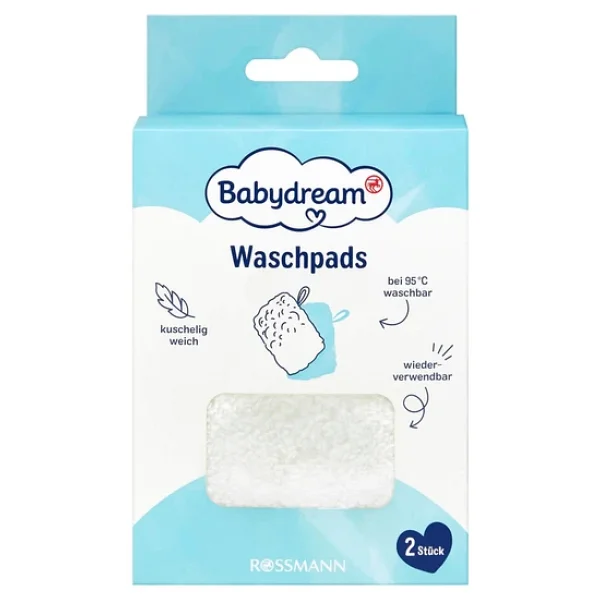 Babydream Kuru Yıkanabilir 2'li Bebek Yıkama Bezi - Görsel 3