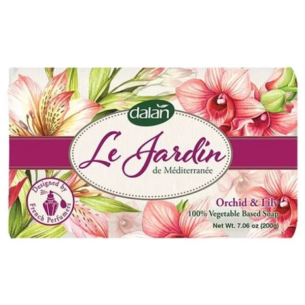 Dalan Le Jardin Orchid & Lily 200 gr Sabun - Görsel 3