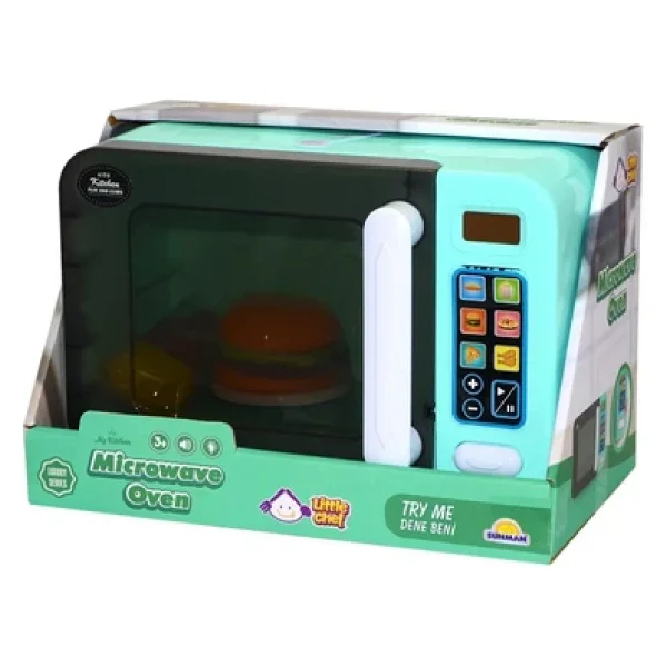 Sunman Little Chef Sesli ve Işıklı Mikrodalga Fırın - Görsel 7