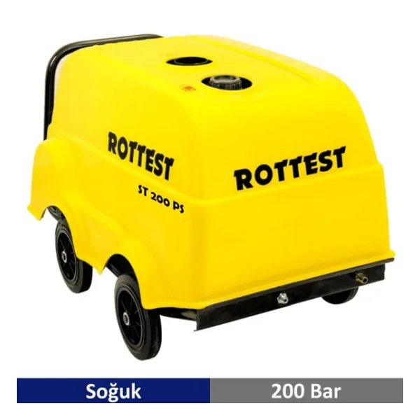 Rottest ST 200 PS 200 Bar Basınçlı Soğuk Yıkama Makinesi - Görsel 5