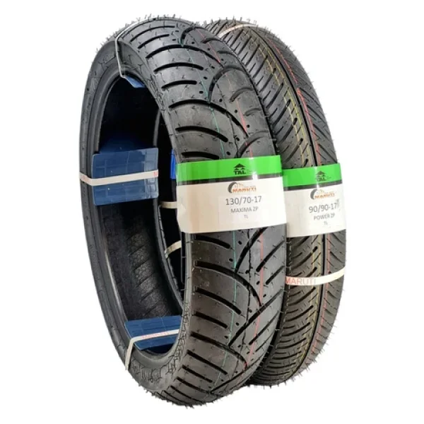 Mondial 125 Drift L Cbs Ön/arka Set 130/70-17 Tl Ve 90/90-17 Tl - Görsel 2