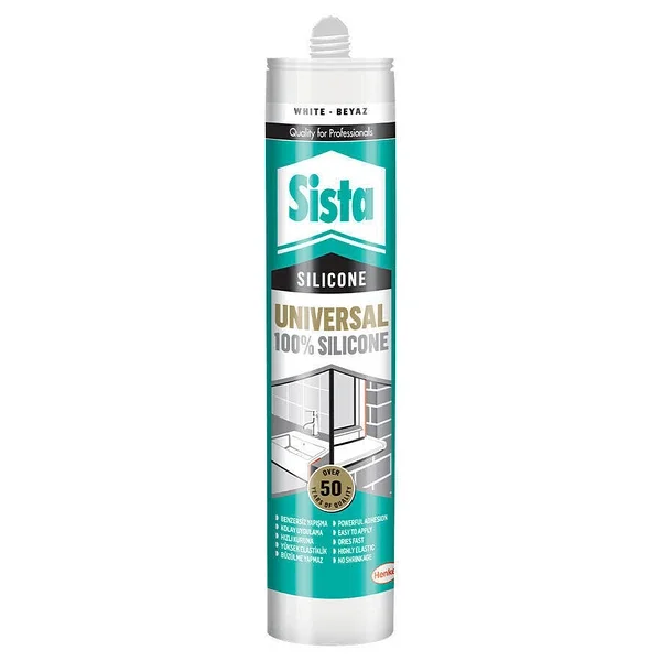 Sista Üniversal Silikon Beyaz 280ML 2 Adet - Görsel 4