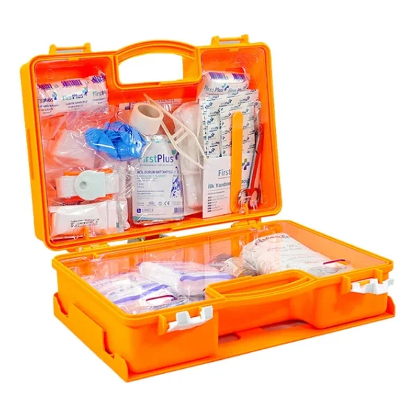 FirstPlus FP 04.101 Turuncu İş Yeri İlk Yardım Çantası - Görsel 9