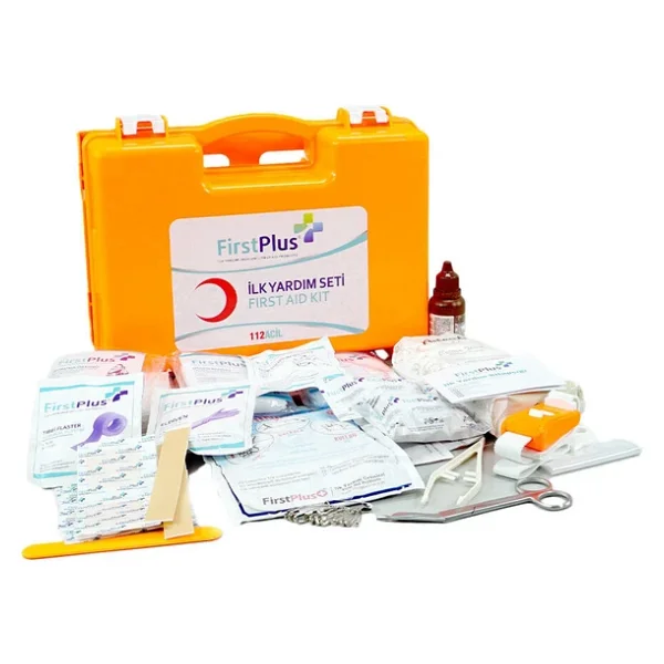 FirstPlus FP 04.101 Turuncu İş Yeri İlk Yardım Çantası - Görsel 8
