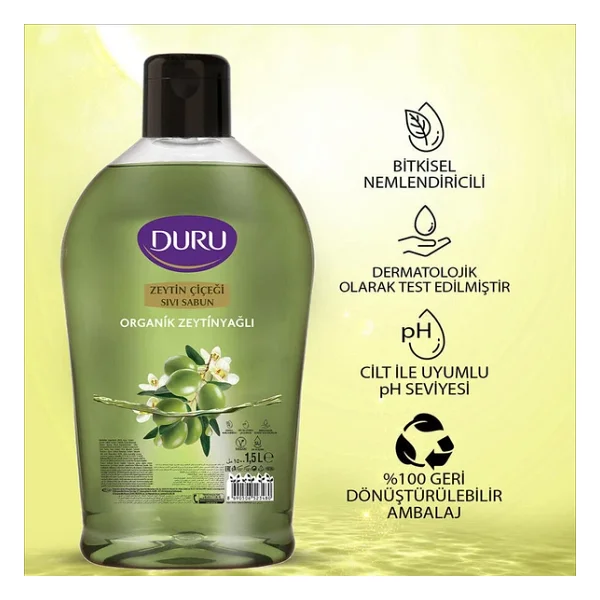 Duru Sıvı Sabun 1.5 lt - Görsel 9