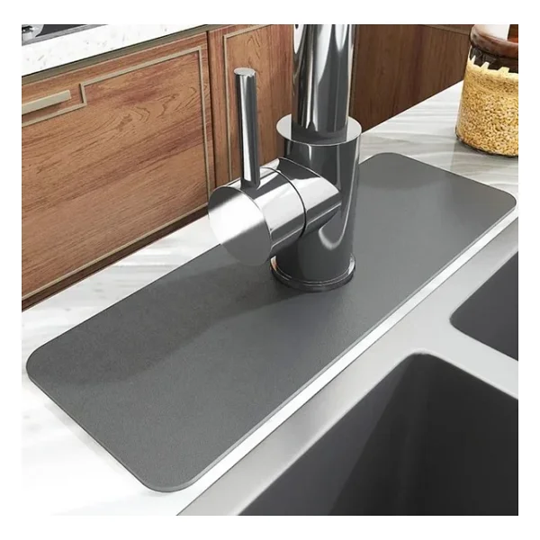 Su Emici Sihirli Lavabo Kenar Matı 38x13cm (5477) - Görsel 4