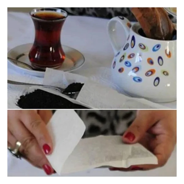 26 Adet Pratik Kullan At Çay,Bitki Çayı,Filtre Kahve Demleme Poşeti Süzgeci (5477) - Görsel 5