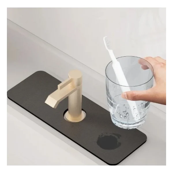 Su Emici Sihirli Lavabo Kenar Matı 38x13cm (5477) - Görsel 2