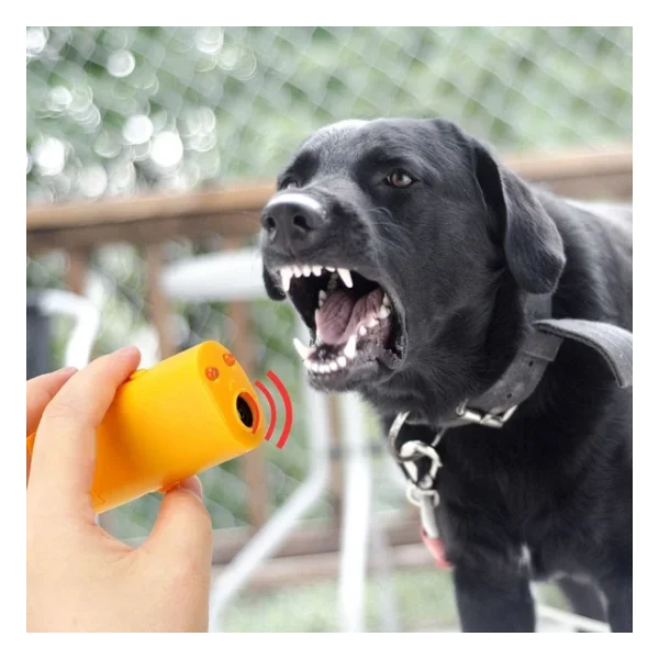Ultrasonik Köpeksavar Köpek Kovucu Köpek Kornası Eğitim Cihazı (5477) - Görsel 3