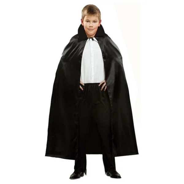 Siyah Renk Yakalı Halloween Pelerini 90 cm (5477) - Görsel 4
