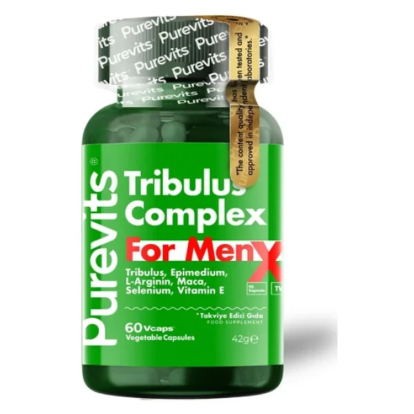 Purevits Tribulus Formen Complex 60 Kapsül - Görsel 8