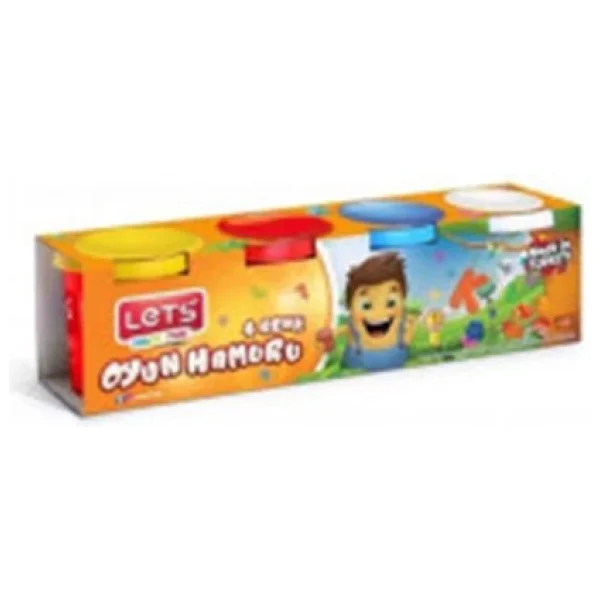 Lets 4 Renk 460 gr Oyun Hamuru L8440 - Görsel 6