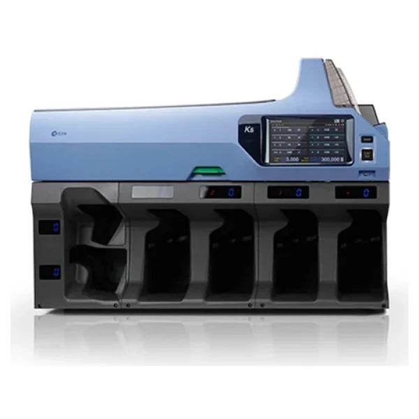 Kisan Hemes K6 4+2 Fitnesslı Ayırıcı Profesyonel Sorter Para Sayma Makinesi - Görsel 5