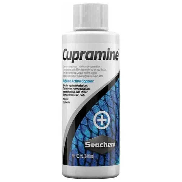 Seachem Cupramine 50 ml Dış Parazit İlacı - Görsel 4