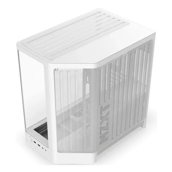 NZXT H6 Compact CC-H62FW-01 Fansız Beyaz ATX Oyuncu Kasası - Görsel 10