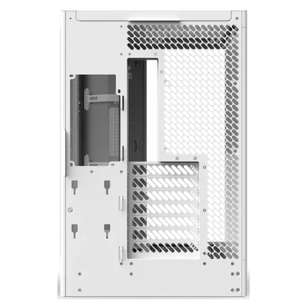 NZXT H6 Compact CC-H62FW-01 Fansız Beyaz ATX Oyuncu Kasası - Görsel 9