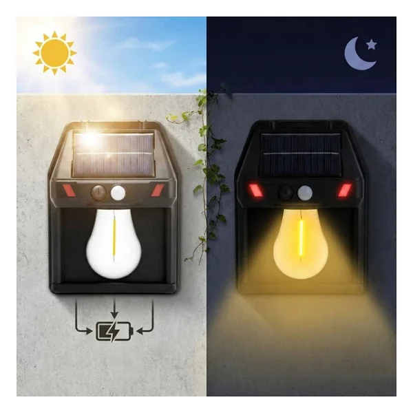 Panther PT-2971 LED Sensörlü Solar Bahçe Aydınlatması - Görsel 6