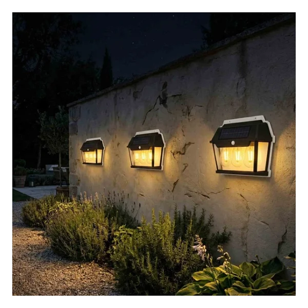 Panther PT-2933 LED Filament Sensörlü Solar Bahçe Aydınlatması - Görsel 9