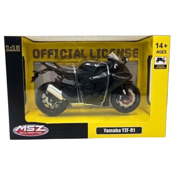 1/12 Yamaha YZF-R1 Model Motosiklet - Görsel 6