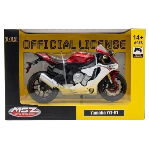 1/12 Yamaha YZF-R1 Model Motosiklet - Görsel 8