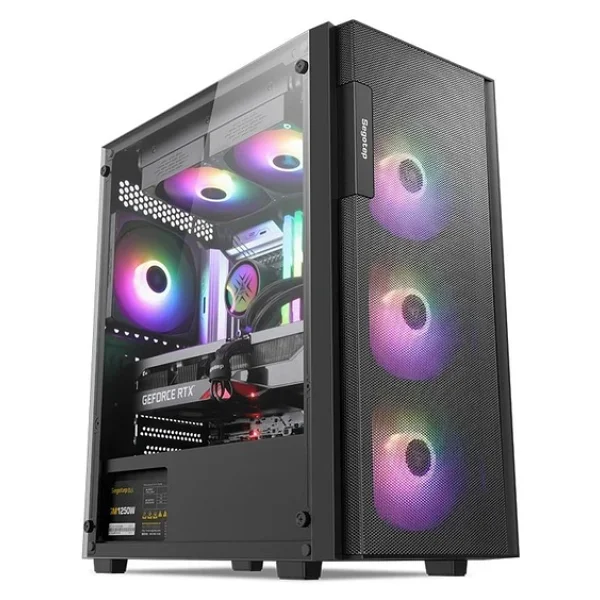 Segotep Axe 5 Siyah 650w Atx Gaming Oyuncu Kasa - Görsel 7