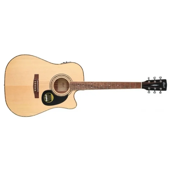 Cort AD880CENAT Naturel Elektro Akustik Gitar - Görsel 7