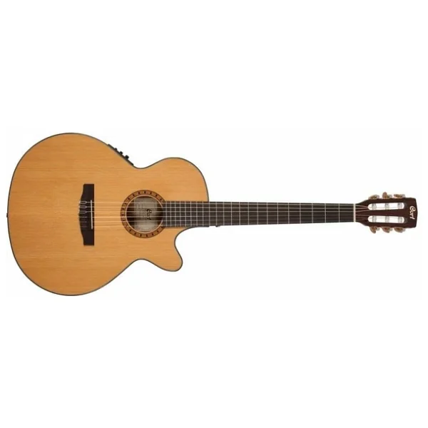 Cort CEC7-NAT Elektro Klasik Gitar - Görsel 4