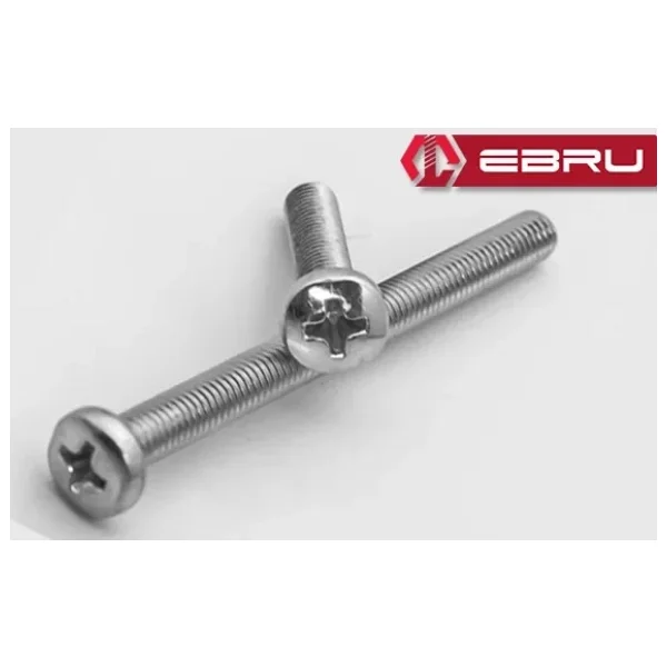 Yuvarlak Yıldız Başlı Ysb Civata -M5x10 - 20Adet - Görsel 5