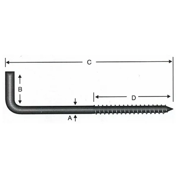 Vidalı Korniş Çivi No:5 - 4X50 - 100 Adet - Görsel 6