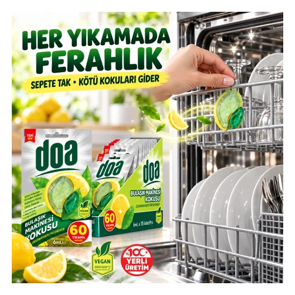 Doa Bulaşık Makinesi Kokusu 6 ml - Görsel 8