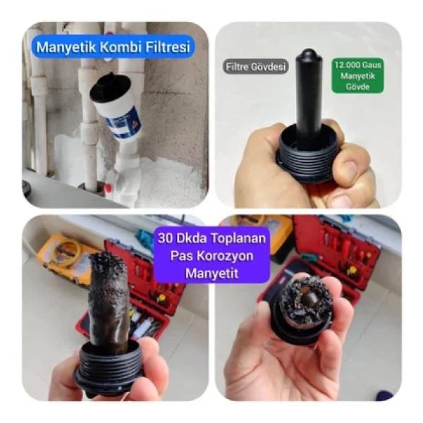 Renotto Magy Kombi Manyetik Filtresi - Görsel 3