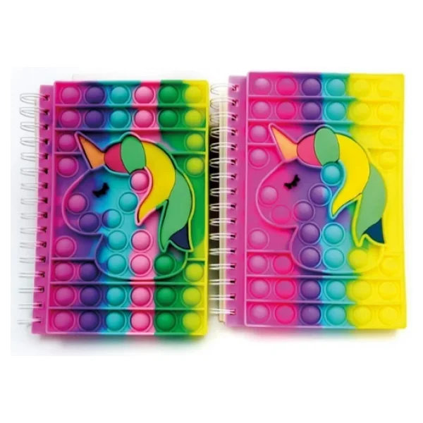 Unicorn Tasarımlı Pop-It Defter - Görsel 3