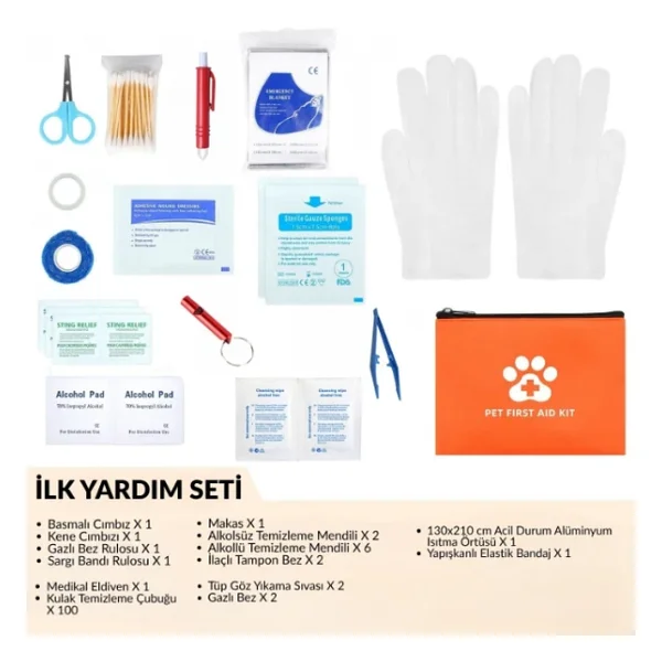 Evcil Hayvan İlk Yardım Seti Çantası - Görsel 9