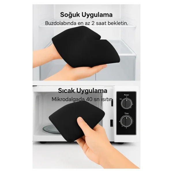 Mucit Home Mıgren Ve Baş Ağrısı Giderici Başlığı Sıcak Ve Soğuk Kompres Şapkası - Görsel 8