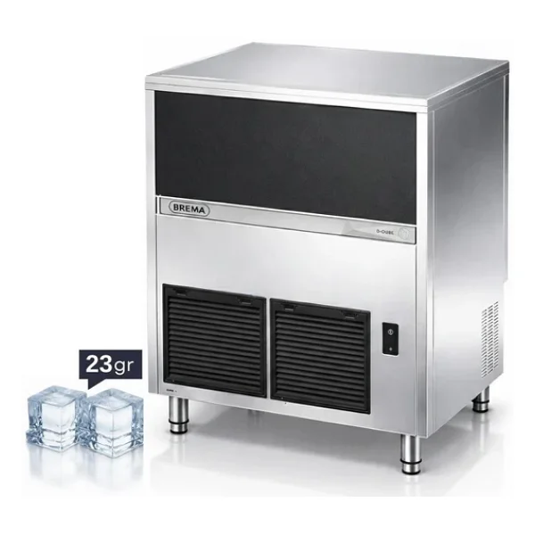 Brema 82 kg/gün Hazneli Ticari Küp Buz Makinesi - CB 840 A HC B-QUBE - Görsel 2