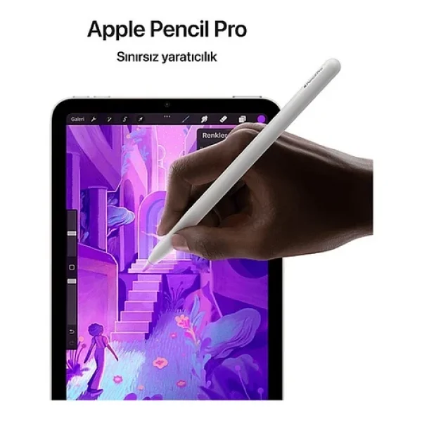 iPad Mini 7. Nesil Wi-Fi + Cellular 512 GB 8.3" MYHD3TU/A Mavi Tablet - Görsel 5