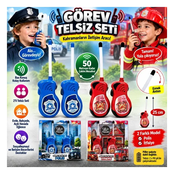 Görev Telsiz Seti - - - Görsel 3
