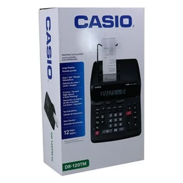 Casio DR-120R 12 Haneli Şeritli Hesap Makinesi - Görsel 4