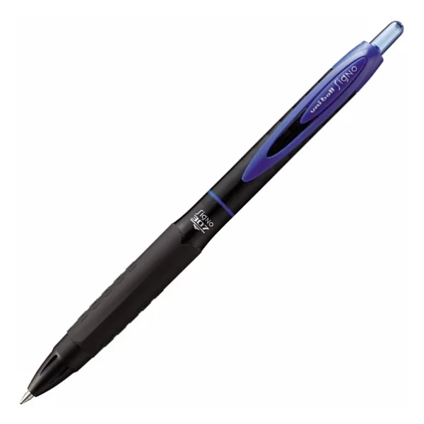Uni-Ball UMN-307 0.7 mm Mavi Mekanik Jel Kalem - Görsel 6