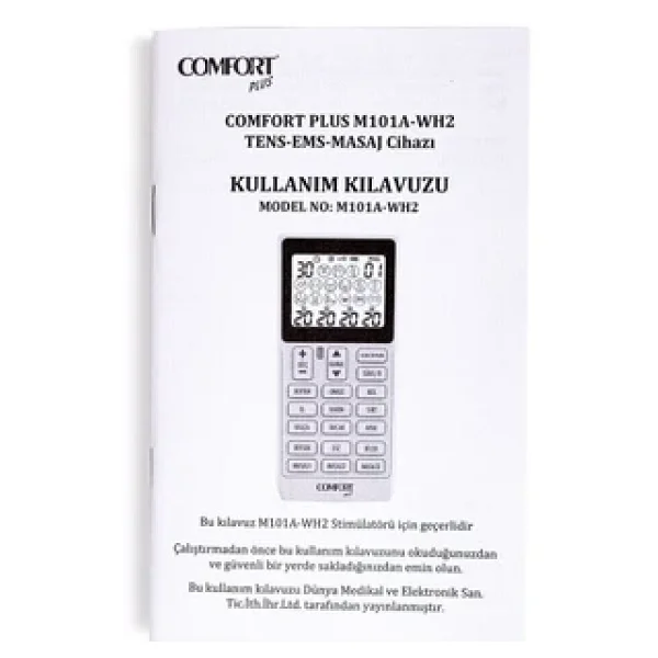 Comfort Plus M101A-WH2 Dijital Tens Cihazı - Görsel 6