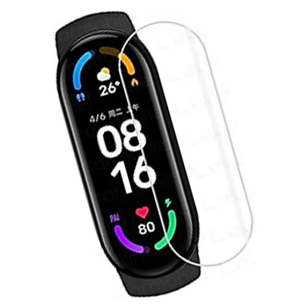 Mi Band 8 Polymer Nano Ekran Koruyucu - Şeffaf - Görsel 6