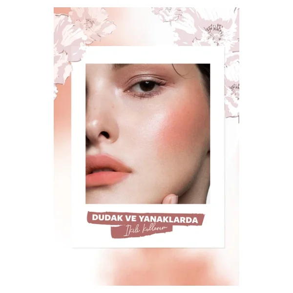 Pastel Full Bloom Lip & Blush 71 Vanillux Ruj - Görsel 8