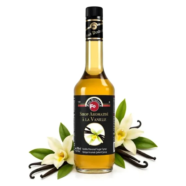 Fo Vanilya Aromalı Kokteyl Şurubu 700 ml - Görsel 2