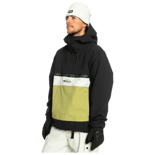 Quiksilver Unisex Snowboard Ceketi Steeze Siyah Siyah Siyah - Görsel 3