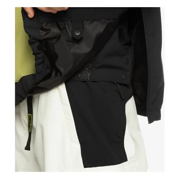 Quiksilver Unisex Snowboard Ceketi Steeze Siyah Siyah Siyah - Görsel 8