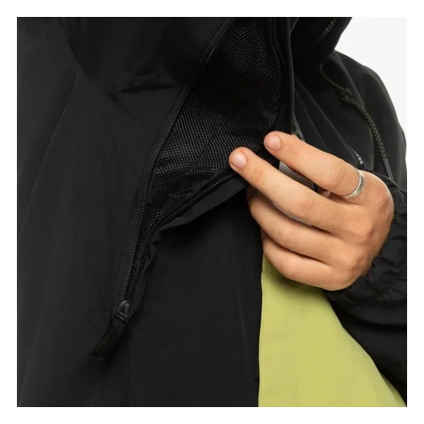 Quiksilver Unisex Snowboard Ceketi Steeze Siyah Siyah Siyah - Görsel 7