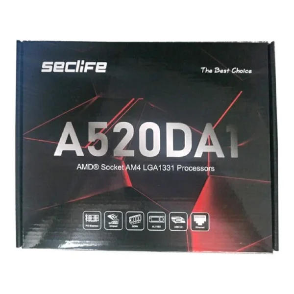 Seclife A520DA1 AMD AM4 DDR4 Micro ATX Anakart - Görsel 5