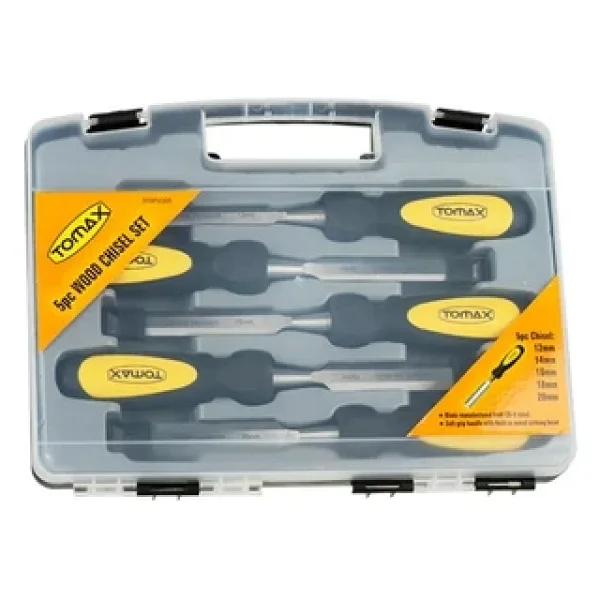Tomax 5'li 12-14-16-18-20 mm Iskarpela Takımı - Görsel 6