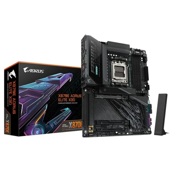 Gigabyte X870E Aorus Elite X3D AMD AM5 DDR5 ATX Anakart - Görsel 6